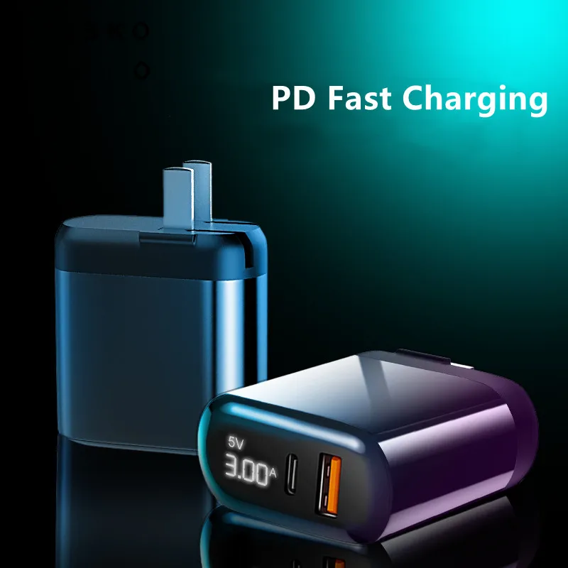 LED USB Charger Quick Charge 3.0 For iPhone 12 Pro Max XR Fast Charging EU US Mobile Phone Charger For Samung Xiaomi PD Chargers
LED USB Charger Quick Charge 3.0 For iPhone 12 Pro Max XR Fast Charging EU US Mobile Phone Charger For Samung Xiaomi PD Chargers