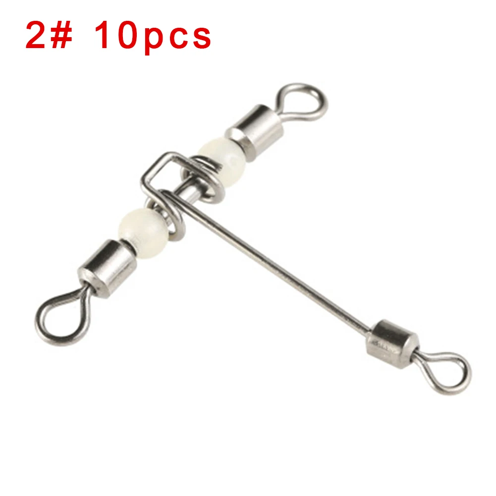 10Pcs Copper 3-Way Fishing Swivel Connector T-Turn Swivels Bass Portable Luminous Firm T-shaped Design Fishing Tackle
10Pcs Copper 3-Way Fishing Swivel Connector T-Turn Swivels Bass Portable Luminous Firm T-shaped Design Fishing Tackle