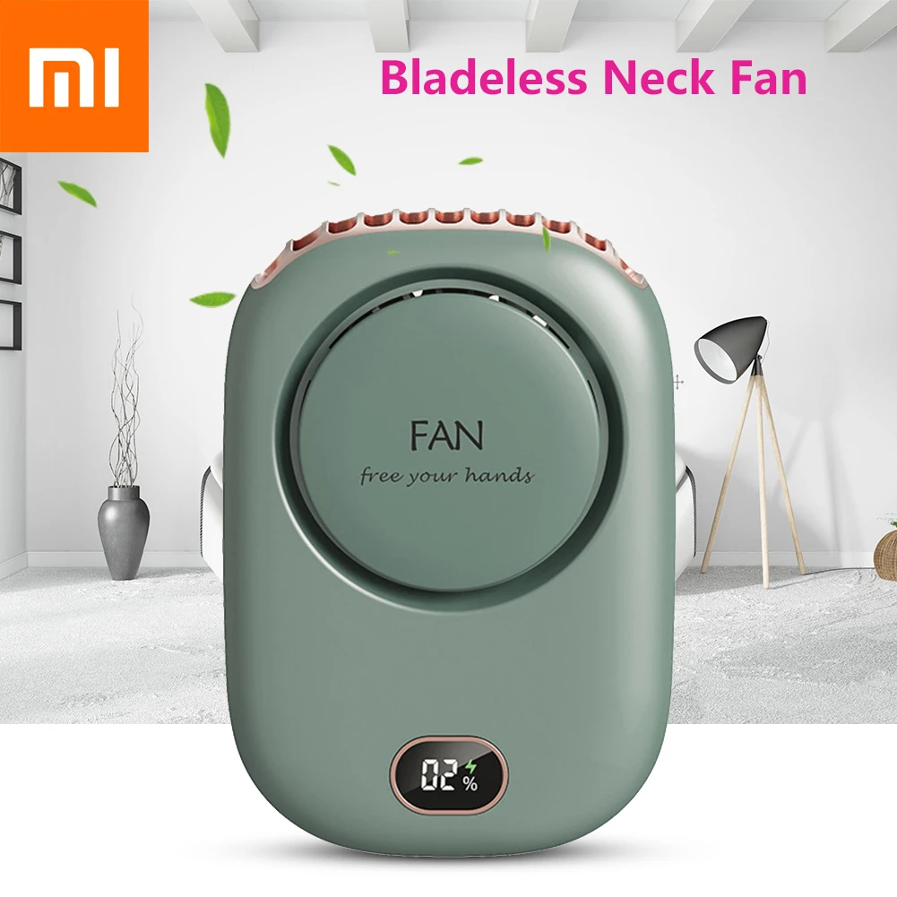 Xiaomi Портативный безлопастной вентилятор на шее USB Перезаряжаемый бесшумный вентилятор охлаждения 3 скорости, Регулируемая посадка на талии...
Xiaomi Портативный безлопастной вентилятор на шее USB Перезаряжаемый бесшумный вентилятор охлаждения 3 скорости, Регулируемая посадка на талии...