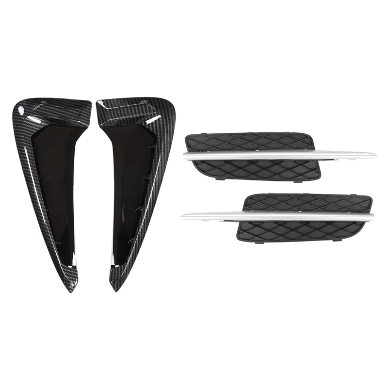 Shark Gills Side Fender Vent Stickers With Front Bumper Lower Grille Cover Trim,For BMW X5 E70 E71 07-10,F15 F85 14-17
Shark Gills Side Fender Vent Stickers With Front Bumper Lower Grille Cover Trim,For BMW X5 E70 E71 07-10,F15 F85 14-17