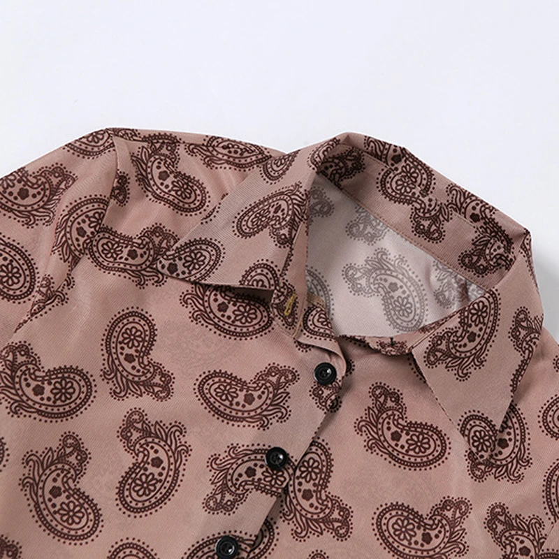 Summer Fashion Women's Shirts 2021 New Tops Female Long Sleeve Vintage Blouse Button Slim Fit Casual Stylish Y2K Top Print 90S
Summer Fashion Women's Shirts 2021 New Tops Female Long Sleeve Vintage Blouse Button Slim Fit Casual Stylish Y2K Top Print 90S
