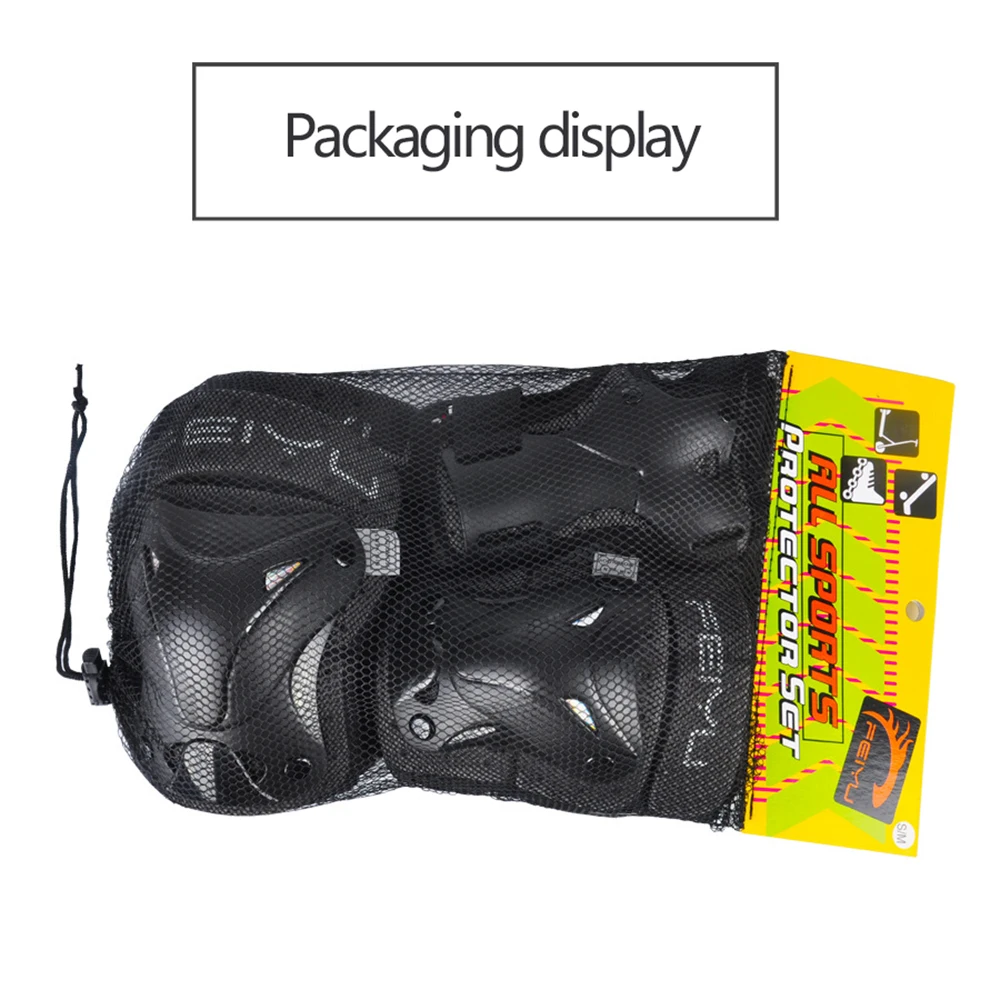 6Pcs/set Protective Gear Set Skating Helmet Knee Pads Elbow Pad Wrist Hand Protector for Kids Adult Cycling Roller Rock Climbing 
6Pcs/set Protective Gear Set Skating Helmet Knee Pads Elbow Pad Wrist Hand Protector for Kids Adult Cycling Roller Rock Climbing