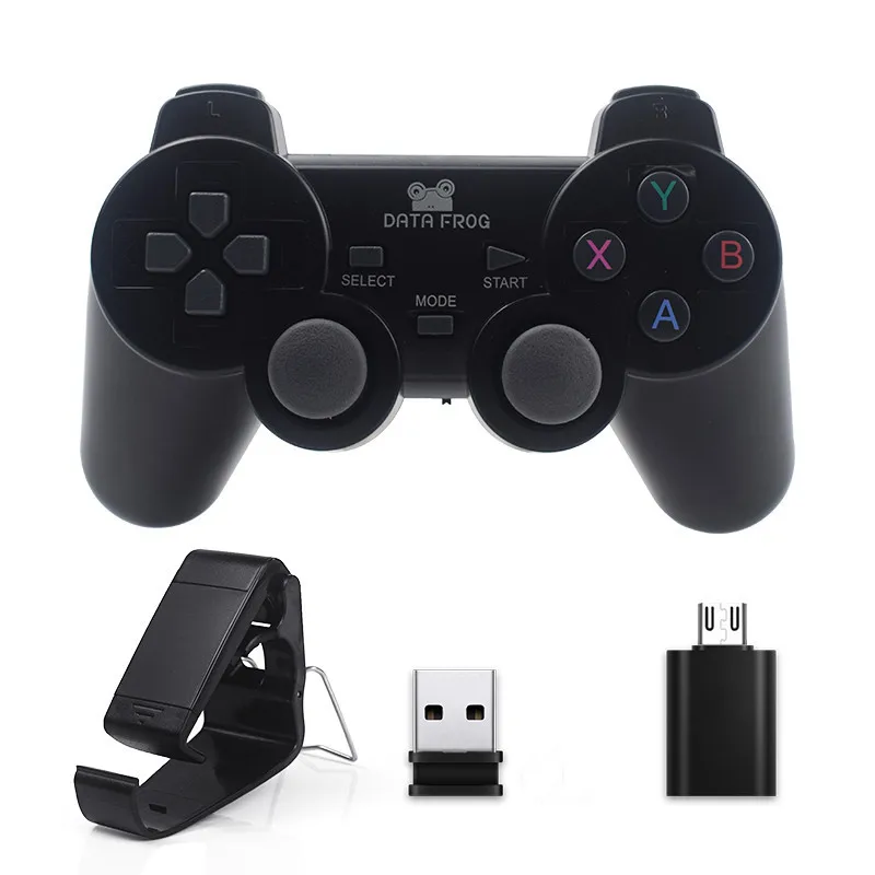 Wireless Gamepad 2.4G for Samrt Android Mobile Phone OTG PC PS3 Controller Black Handle Games Child Adult New
Wireless Gamepad 2.4G for Samrt Android Mobile Phone OTG PC PS3 Controller Black Handle Games Child Adult New
