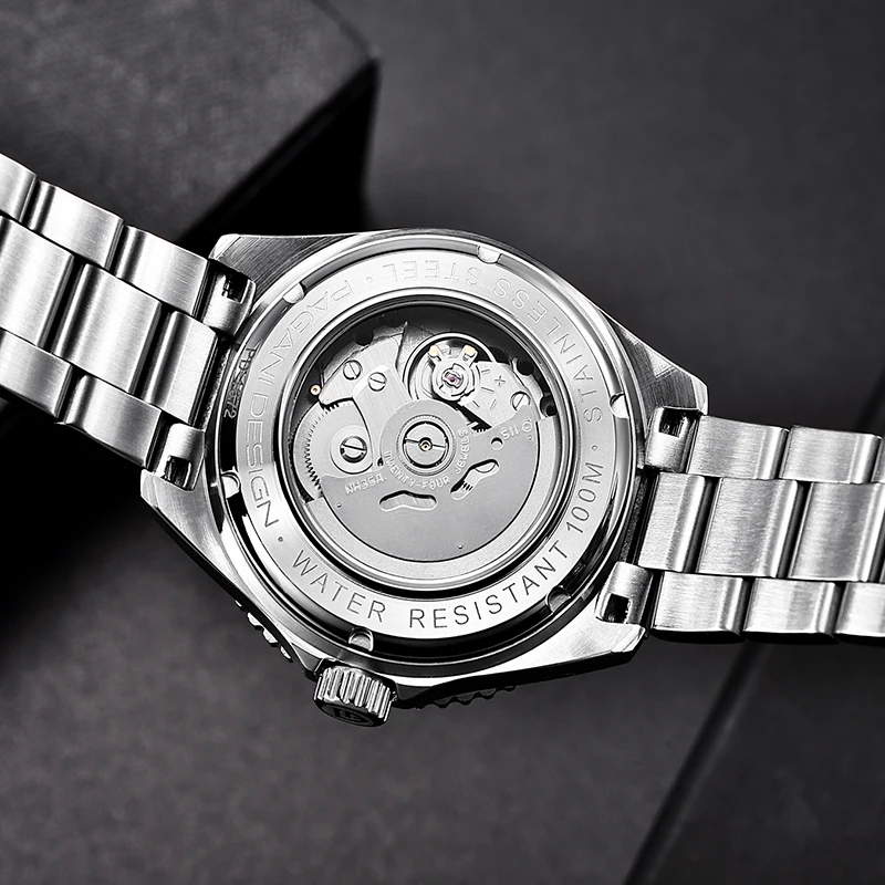 PAGANI DESIGN New Mechanical Men's Watches Stainless Steel Waterproof Watch Luxury Sapphire Glass Automatic Wristwatches NH35A
PAGANI DESIGN New Mechanical Men's Watches Stainless Steel Waterproof Watch Luxury Sapphire Glass Automatic Wristwatches NH35A