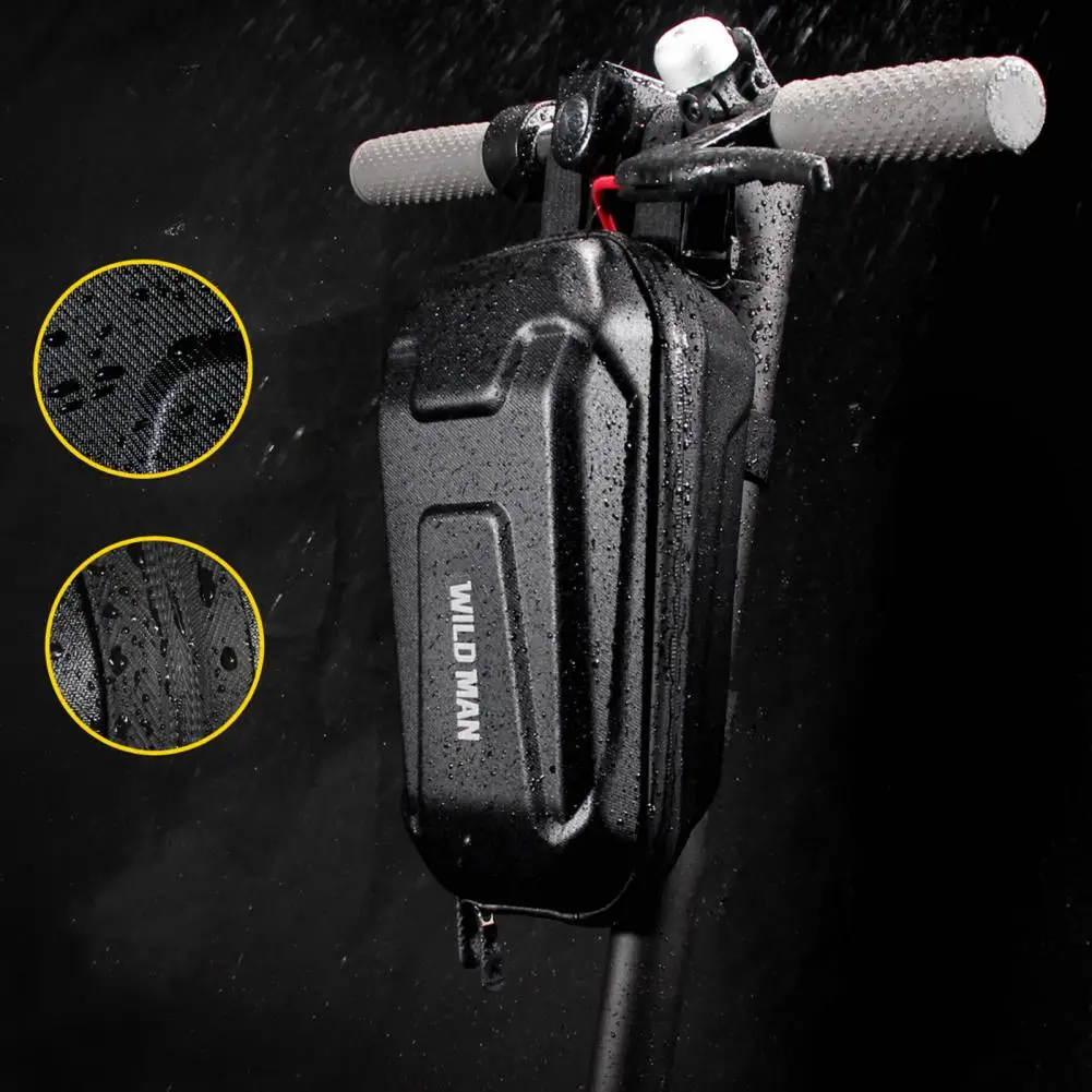 WILD MAN-TS8 Handlebar Bag Double-layer Waterproof EVA Hard Shell Storage Carrying Case for Electric Scooter bike accessories
WILD MAN-TS8 Handlebar Bag Double-layer Waterproof EVA Hard Shell Storage Carrying Case for Electric Scooter bike accessories