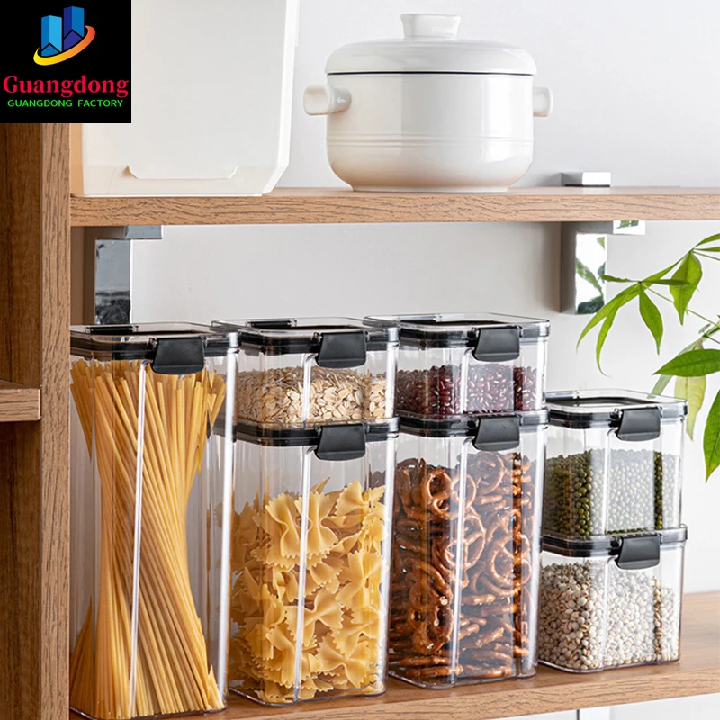 

kitchen organizer and storage container food box rangement cuisine pojemniki kuchenne boite alimentaire conservation plastic jar