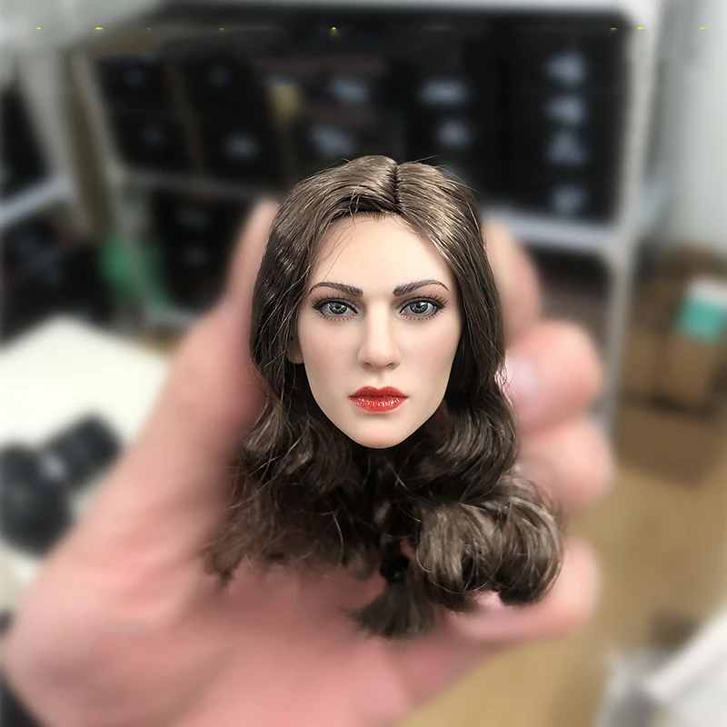 1/6 весы высокое качество PL2020-172A женская модель головы для 12''Figure тела "сделай сам"
1/6 весы высокое качество PL2020-172A женская модель головы для 12''Figure тела "сделай сам"