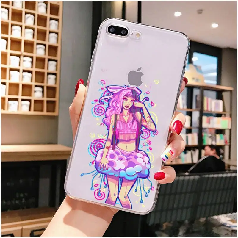 Melanie Martinez Phone Case For iPhone X XS MAX 6 6s 7 7plus 8 8Plus 5 5S SE 2020 XR 11 11pro max Clear funda Cover
Melanie Martinez Phone Case For iPhone X XS MAX 6 6s 7 7plus 8 8Plus 5 5S SE 2020 XR 11 11pro max Clear funda Cover