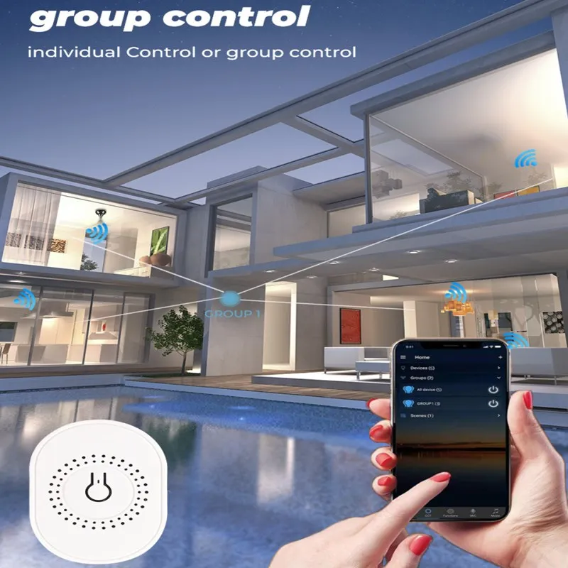 Tuya WiFi Smart Switch 10/16A Breaker Module Two Way Control Neutral Wire Require Smart Life APP Control With Alexa Google
Tuya WiFi Smart Switch 10/16A Breaker Module Two Way Control Neutral Wire Require Smart Life APP Control With Alexa Google