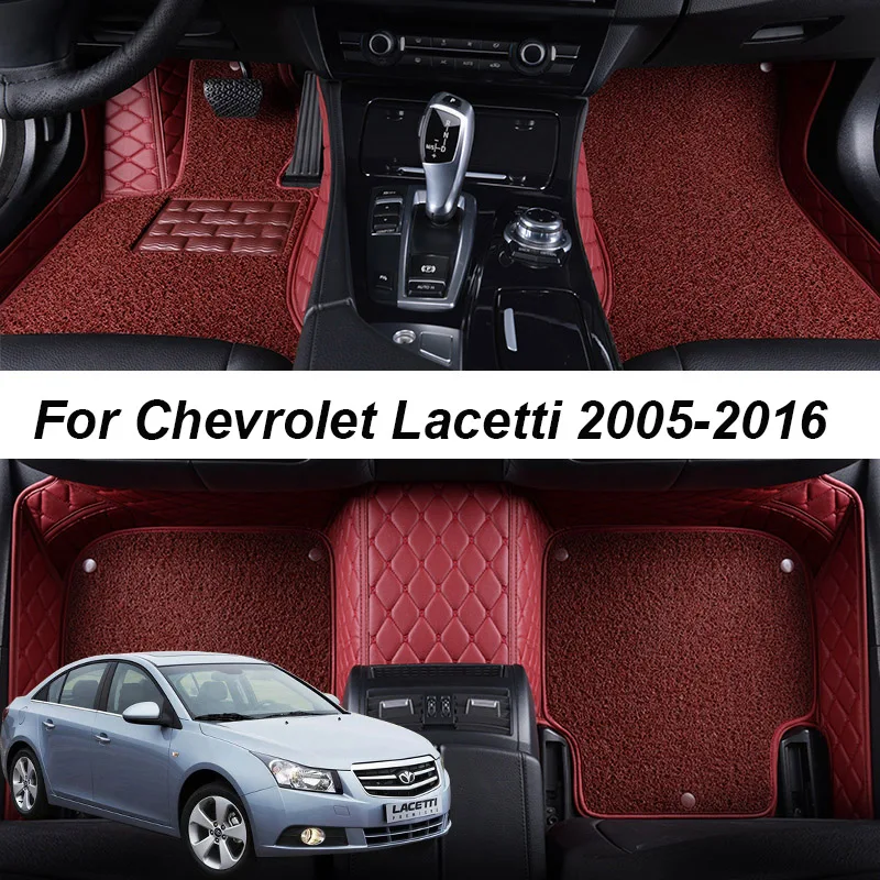 Double layer Leather 3D interior Parts Customized Car Floor Mats For Chevrolet Lacetti 2005 2016 Carpets Rugs Pads Accessories
Double layer Leather 3D interior Parts Customized Car Floor Mats For Chevrolet Lacetti 2005 2016 Carpets Rugs Pads Accessories