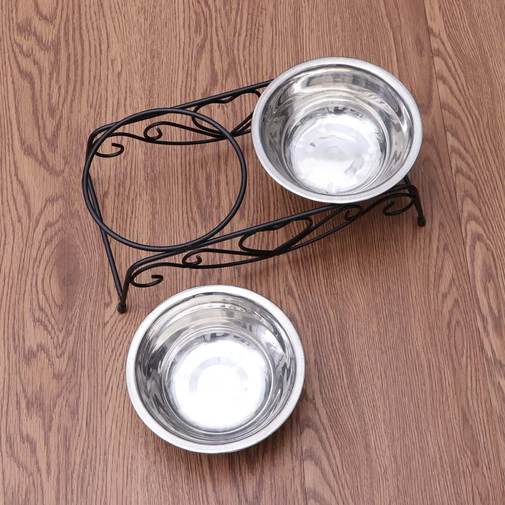 Dual Stainless Steel Dog Bowl Pet Water Food Feeder Bowl Dog Food Bowl Pet Bowl Size Small
Dual Stainless Steel Dog Bowl Pet Water Food Feeder Bowl Dog Food Bowl Pet Bowl Size Small