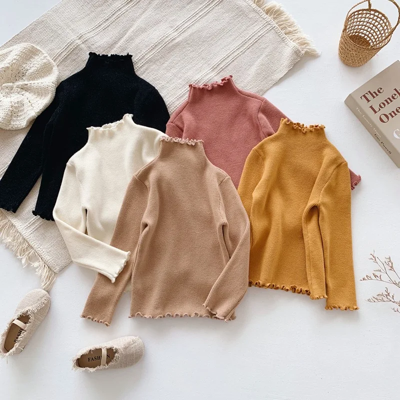 WLG girls sweaters kids autumn spring knitted ruffle casual sweater baby cute all match clothes
WLG girls sweaters kids autumn spring knitted ruffle casual sweater baby cute all match clothes