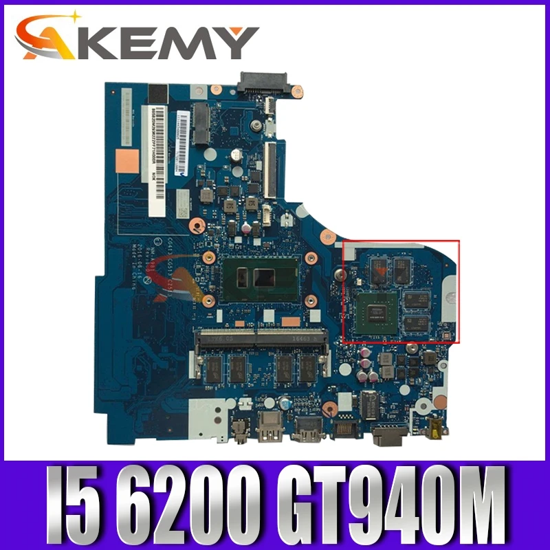 Akemy For Lenovo 510-14ISK 310-14ISK CG411 CG511 CZ411 CZ511 NM-A751 Laptop Motherboard I5 6200 DDR4 4G RAM GT940M 2G 100% Test
Akemy For Lenovo 510-14ISK 310-14ISK CG411 CG511 CZ411 CZ511 NM-A751 Laptop Motherboard I5 6200 DDR4 4G RAM GT940M 2G 100% Test