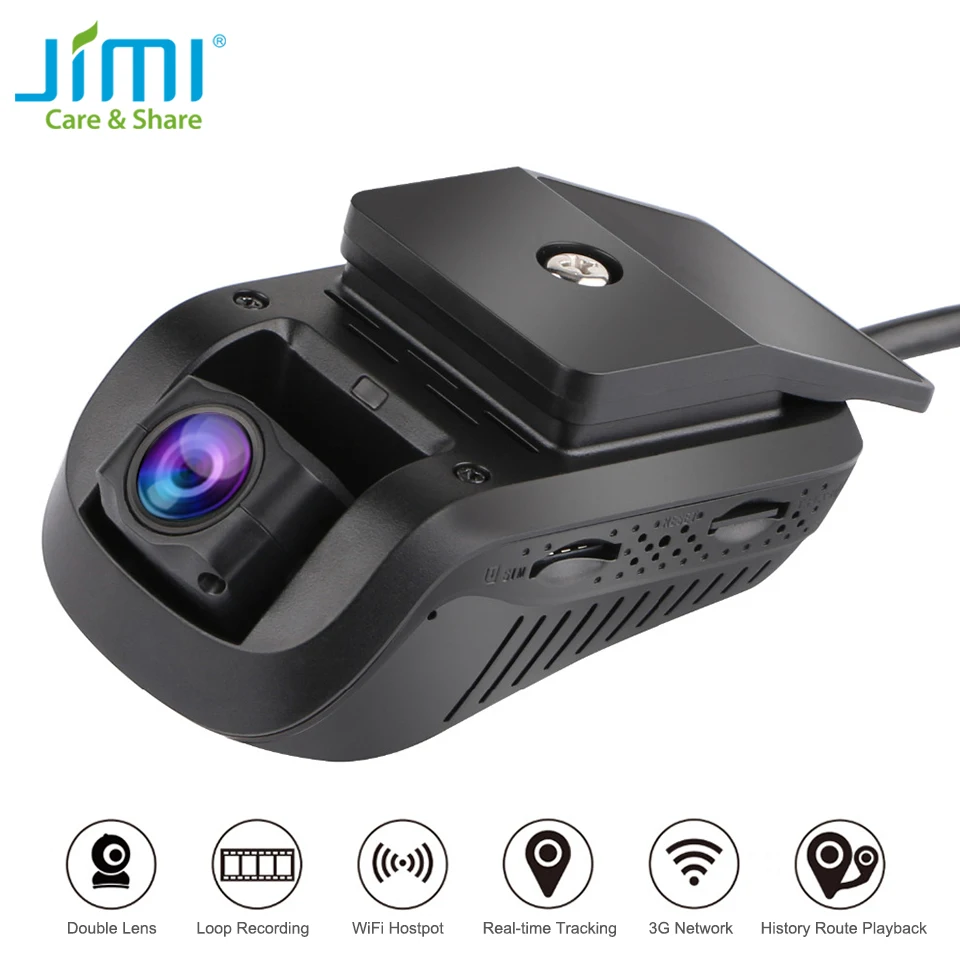 Jimi 3G Car Wifi DVR JC100 With GPS Tracking Real Time Position Live Stream Video With Google Map Car Dashboard Cam by APP SIM
Jimi 3G Car Wifi DVR JC100 With GPS Tracking Real Time Position Live Stream Video With Google Map Car Dashboard Cam by APP SIM