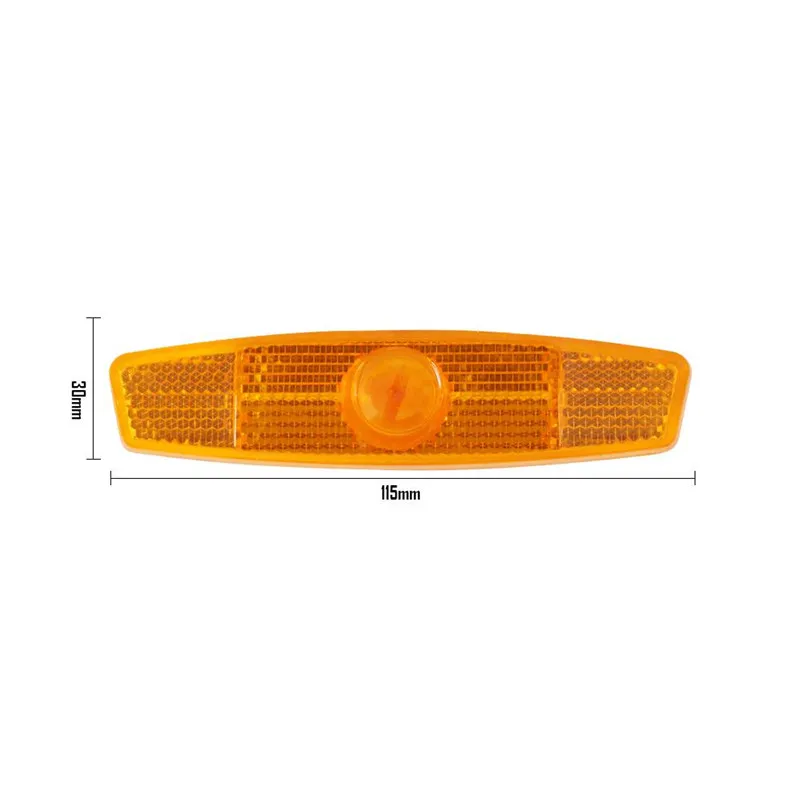 4pcs Bike Spoke Reflectors Strips Decor Yellow / White 115x30x13mm Bike Fish-shaped Steel Rim Spoke Reflectors Accessories
4pcs Bike Spoke Reflectors Strips Decor Yellow / White 115x30x13mm Bike Fish-shaped Steel Rim Spoke Reflectors Accessories