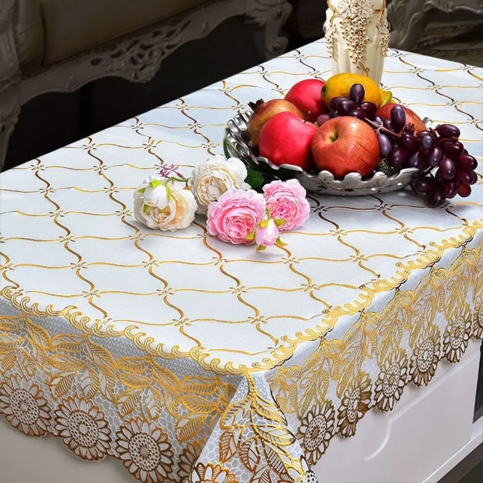 PVC Tablecloth Oil-Proof, Scald Proof, Water-Proof And Wash Free Table Mat Rectangular Plastic Decorative Border
PVC Tablecloth Oil-Proof, Scald Proof, Water-Proof And Wash Free Table Mat Rectangular Plastic Decorative Border