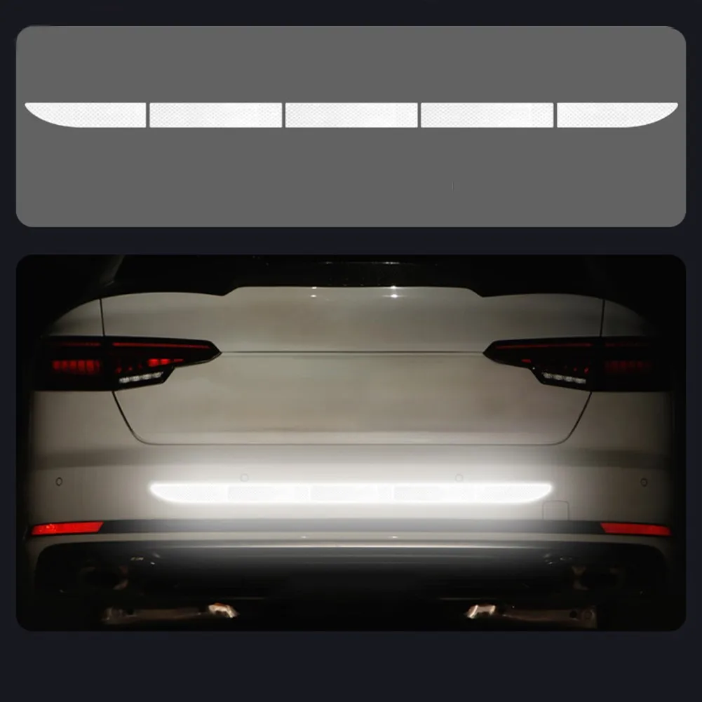 1pc Car Reflective Sticker Warning Strip Tape Bumper Safety Stickers Decal Car Styling Protective Strips Exterior Accessories
1pc Car Reflective Sticker Warning Strip Tape Bumper Safety Stickers Decal Car Styling Protective Strips Exterior Accessories