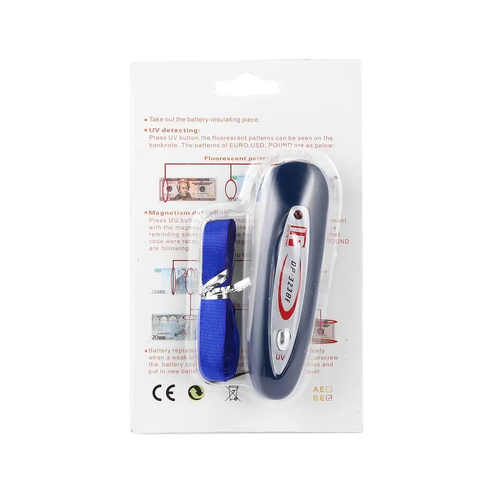 Mini 2 in 1 UV Portable Currency Note Detector Keychain Counterfeit Checker With Lanyard Magnetic Detector
Mini 2 in 1 UV Portable Currency Note Detector Keychain Counterfeit Checker With Lanyard Magnetic Detector