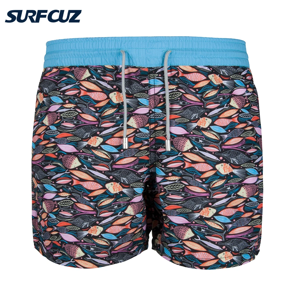 SURFCUZ New Men's Swimming Shorts Summer Beach Board Shorts Swim Trunks with Mesh Lining and Pocket Quick Drying Men's Swimsuits
SURFCUZ New Men's Swimming Shorts Summer Beach Board Shorts Swim Trunks with Mesh Lining and Pocket Quick Drying Men's Swimsuits