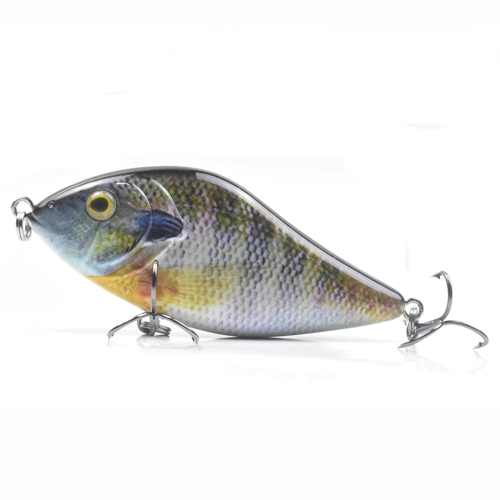 100mm 45g Hard Jerkbait Lures Slow Sinking NO. 2 Hooks Fit Ocean Lake River With 3D Bionic Eyes For Pike Muskie Troute Shad
100mm 45g Hard Jerkbait Lures Slow Sinking NO. 2 Hooks Fit Ocean Lake River With 3D Bionic Eyes For Pike Muskie Troute Shad