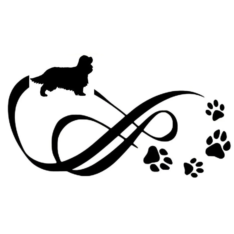 Car Sticker Knight King Charles Hound Animal Paws Print PVC Waterproof Sun Decal Car Styling Decoration Black/Silver 18*10CM
Car Sticker Knight King Charles Hound Animal Paws Print PVC Waterproof Sun Decal Car Styling Decoration Black/Silver 18*10CM