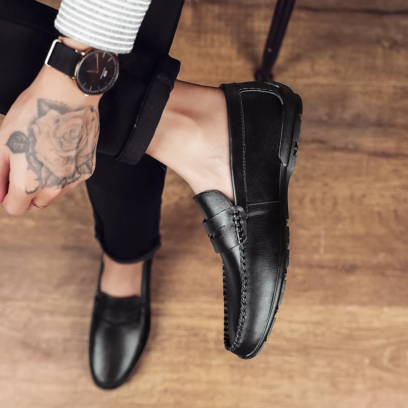 Casual Man Shoes Casual Male Shoe Men Shoes Leather 2020 New Breathable Leisure Zapatos Casuales Para Hombre De Cuero
Casual Man Shoes Casual Male Shoe Men Shoes Leather 2020 New Breathable Leisure Zapatos Casuales Para Hombre De Cuero