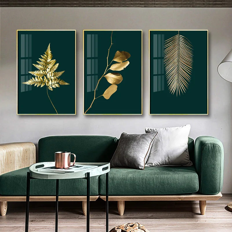 Nordic Light Luxury Plants Poster Gold Leaf Canvas Painting Drawing Living Room Wall Art Picture Decoration Niche Print Triptych
Nordic Light Luxury Plants Poster Gold Leaf Canvas Painting Drawing Living Room Wall Art Picture Decoration Niche Print Triptych