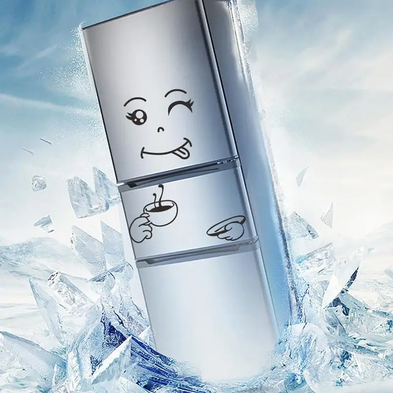 Cartoon Refrigerator Sticker Window Cabinet Kitchen Decor Decor Smile Wall Sticker Poster Art Sticker Face Refrigerator P3K7
Cartoon Refrigerator Sticker Window Cabinet Kitchen Decor Decor Smile Wall Sticker Poster Art Sticker Face Refrigerator P3K7