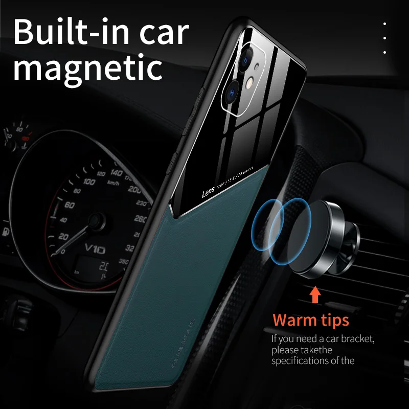 Hybrid Leather Skin Hard PC Phone Case Cover For iPhone 11 Pro Max XS XR X 8 7 6 6s Plus Built-in Metal Magnetic Back Cover
Hybrid Leather Skin Hard PC Phone Case Cover For iPhone 11 Pro Max XS XR X 8 7 6 6s Plus Built-in Metal Magnetic Back Cover