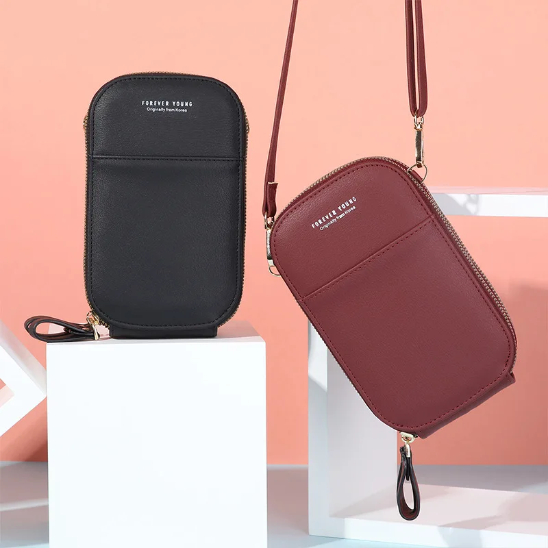 High-quality Fashion Ladies One-shoulder Mobile Phone Bag 2021 New Fashion Net Red Casual Oval Trend Color Diagonal Female Bag
High-quality Fashion Ladies One-shoulder Mobile Phone Bag 2021 New Fashion Net Red Casual Oval Trend Color Diagonal Female Bag