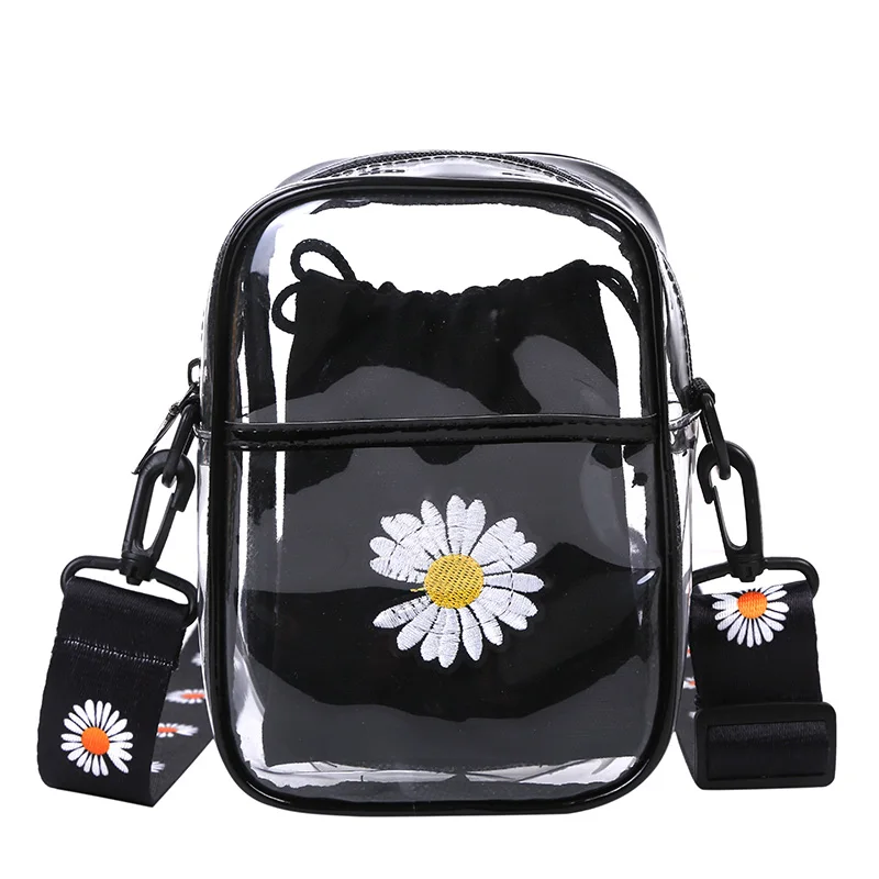 Causual PVC Transparent Clear Woman Crossbody Bags Shoulder Bag Handbag Jelly Small Phone Bags with Card Holder Wide Straps Flap
Causual PVC Transparent Clear Woman Crossbody Bags Shoulder Bag Handbag Jelly Small Phone Bags with Card Holder Wide Straps Flap