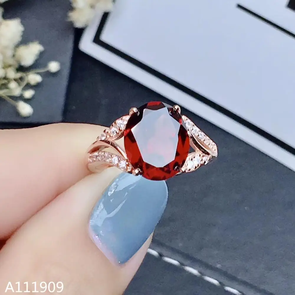 KJJEAXCMY boutique jewelry 925 sterling silver inlaid natural Garnet gemstone female ring support detection
KJJEAXCMY boutique jewelry 925 sterling silver inlaid natural Garnet gemstone female ring support detection