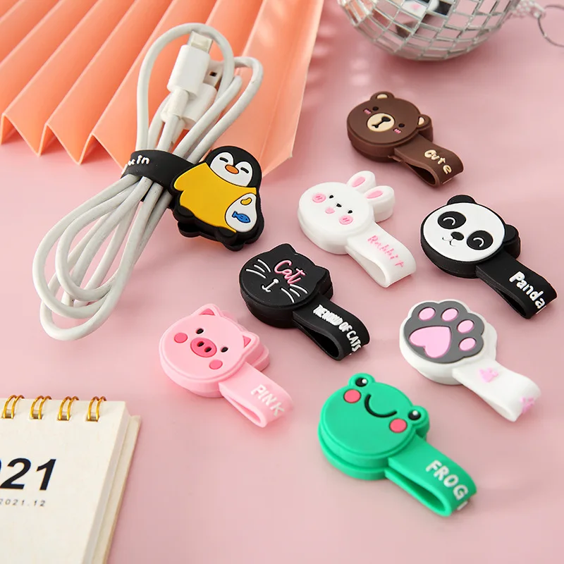 Cartoon Magnetic Winder Cute Silicone earphone cord organizer charger accessories magnetic cable clips management
Cartoon Magnetic Winder Cute Silicone earphone cord organizer charger accessories magnetic cable clips management