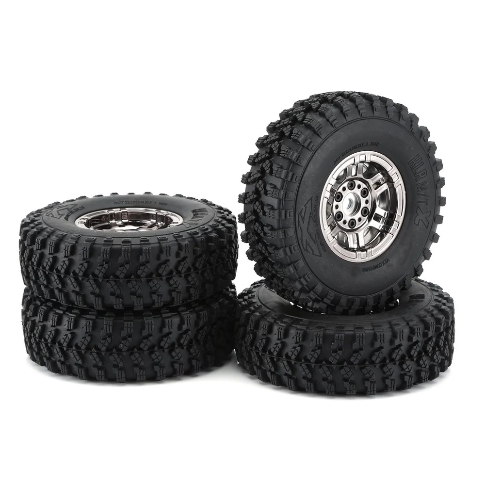 4PCS RC Climbing Car Tire Wheel 1.9in Climbing Rubber Tires with Aluminum Alloy Wheel Rim Beadlock Wheel Hub
4PCS RC Climbing Car Tire Wheel 1.9in Climbing Rubber Tires with Aluminum Alloy Wheel Rim Beadlock Wheel Hub