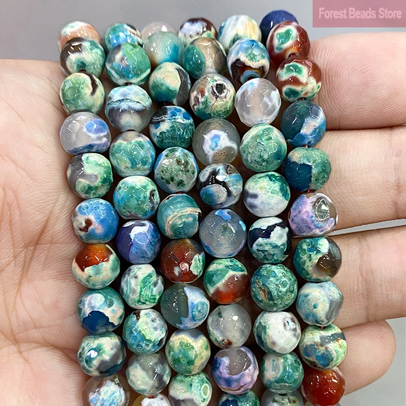 Frost Cracked Mixed Green Fire Dragon Veins Agates Round Beads 15'' Strand for Jewelry Making Natural Stone Diy Bracelet 8mm
Frost Cracked Mixed Green Fire Dragon Veins Agates Round Beads 15'' Strand for Jewelry Making Natural Stone Diy Bracelet 8mm