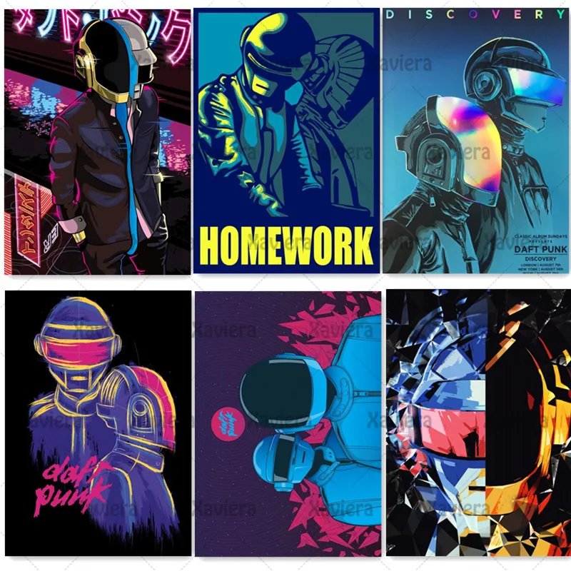 Nordic Modern Daft Punk Poster Alternative Abstract Art Canvas Painting Wall Art Prints Decoration Living Room Coffee House Bar 
Nordic Modern Daft Punk Poster Alternative Abstract Art Canvas Painting Wall Art Prints Decoration Living Room Coffee House Bar