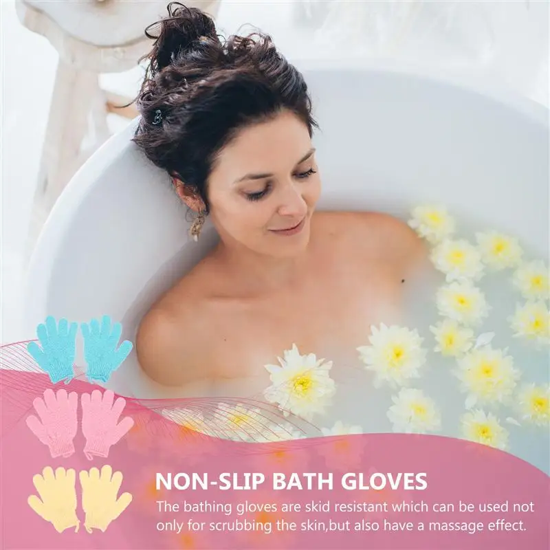 3 Pairs Durable Practical Useful Bath Gloves Bathing Gloves for Women Men Adults
3 Pairs Durable Practical Useful Bath Gloves Bathing Gloves for Women Men Adults