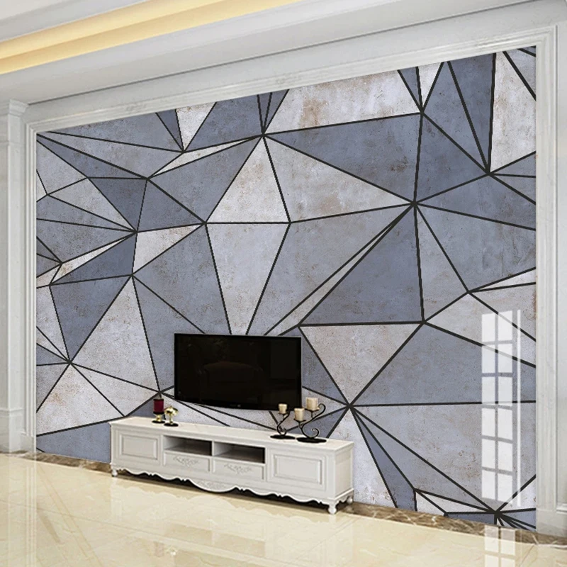 Custom 3D Photo Wallpaper For Walls Gray Geometric Lines Square Living Room Sofa TV Background Wall Decoration Painting Mural
Custom 3D Photo Wallpaper For Walls Gray Geometric Lines Square Living Room Sofa TV Background Wall Decoration Painting Mural