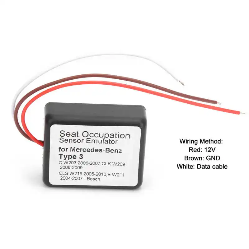 Adapter Auto Diagnostic Tool brake fluid tester Occupation Sensor Emulator Fit for MercedesBenz Type 3 Auto Car Parts
Adapter Auto Diagnostic Tool brake fluid tester Occupation Sensor Emulator Fit for MercedesBenz Type 3 Auto Car Parts