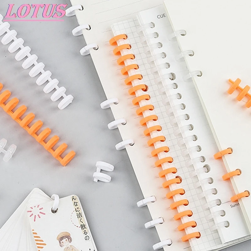 1PC 30 Holes Loose-leaf Plastic Binding Ring Spring Spiral Rings 30 Holes A4 A5 A6 Paper Notebook Stationery Office Supplies hot
1PC 30 Holes Loose-leaf Plastic Binding Ring Spring Spiral Rings 30 Holes A4 A5 A6 Paper Notebook Stationery Office Supplies hot