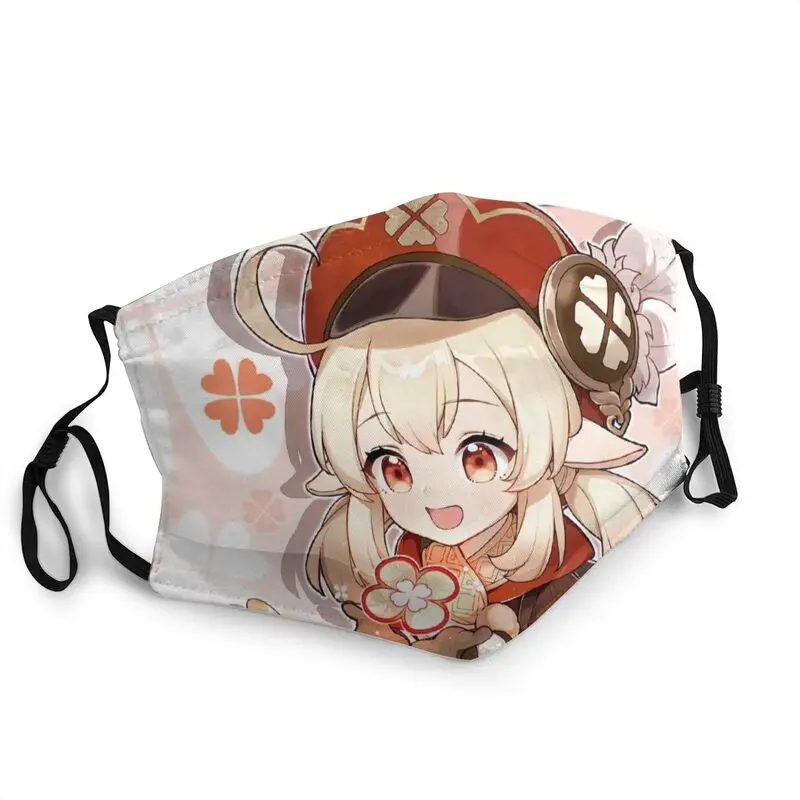 Washable Anime Game Genshin Impact Mask Kawaii Klee Anti Dust Protection Cover Mask Respirator Mouth Muffle 
Washable Anime Game Genshin Impact Mask Kawaii Klee Anti Dust Protection Cover Mask Respirator Mouth Muffle