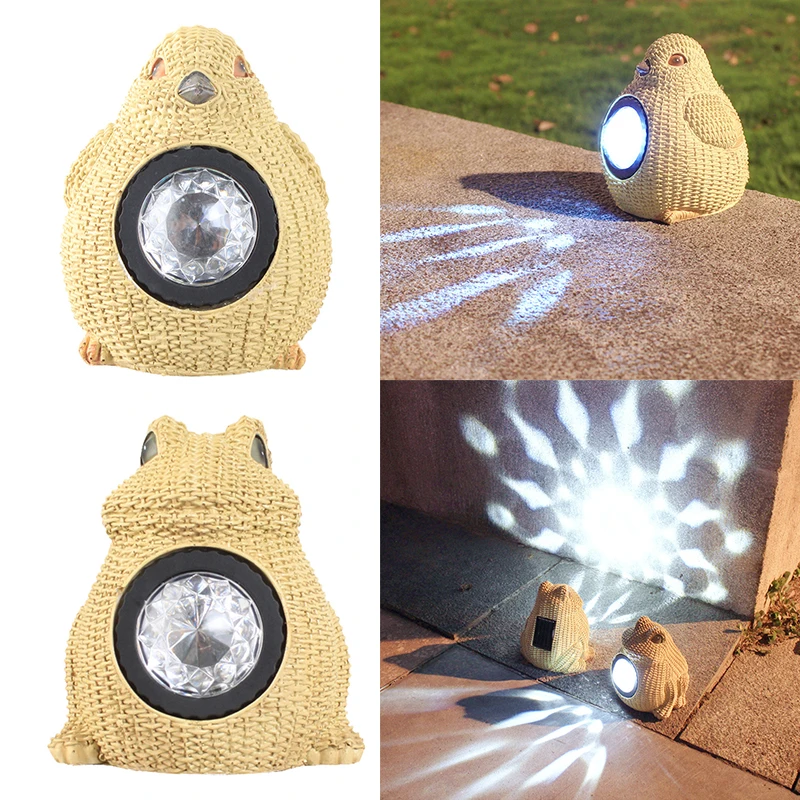 Solar Led Light Outdoor Decoration Waterproof Lawn Solar Light Frog Snail Bird Simulation Spotlights Garden Landscape Lights
Solar Led Light Outdoor Decoration Waterproof Lawn Solar Light Frog Snail Bird Simulation Spotlights Garden Landscape Lights