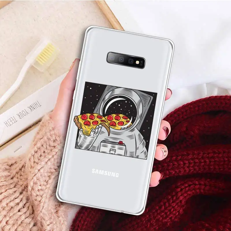 pizza fashion cute girl Phone Case Transparent For Samsung Galaxy A 71 21s S note 8 9 10 plus 20 ultra high quality etui 
pizza fashion cute girl Phone Case Transparent For Samsung Galaxy A 71 21s S note 8 9 10 plus 20 ultra high quality etui