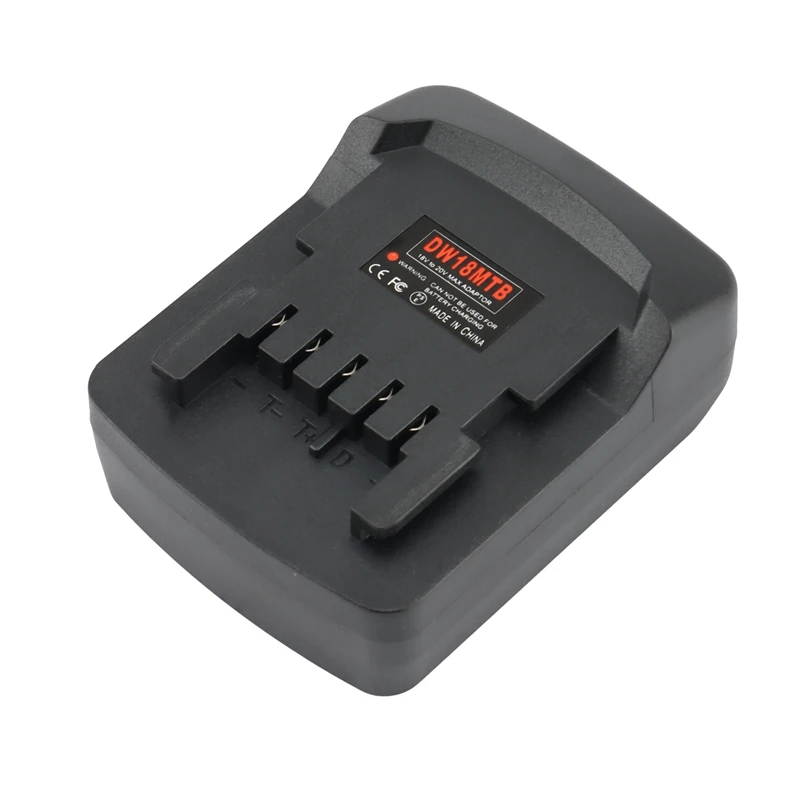 Переходник DW18MTB для литий-ионного аккумулятора Makita DeWolt 18 в 20 в на литиевом инструменте Metabo 18 в
Переходник DW18MTB для литий-ионного аккумулятора Makita DeWolt 18 в 20 в на литиевом инструменте Metabo 18 в