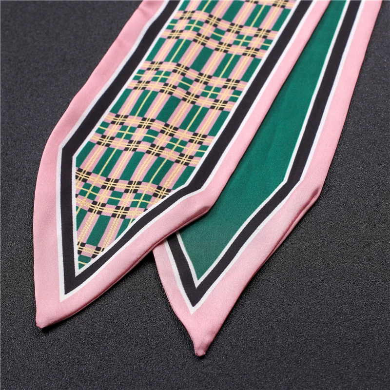 Fashion Women Silk Hand Bag Scarf Female Office Small Neck Scarfs Brand Print Lady Hair Band Scarves Neckerchief 2020
Fashion Women Silk Hand Bag Scarf Female Office Small Neck Scarfs Brand Print Lady Hair Band Scarves Neckerchief 2020