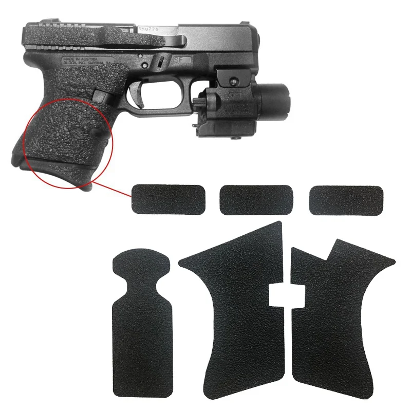 Non-slip Rubber Texture Grip Wrap Tape For Glock 17 19 20 21 22 25 26 27 33 43 Holster Pistol Magazine Accessories
Non-slip Rubber Texture Grip Wrap Tape For Glock 17 19 20 21 22 25 26 27 33 43 Holster Pistol Magazine Accessories