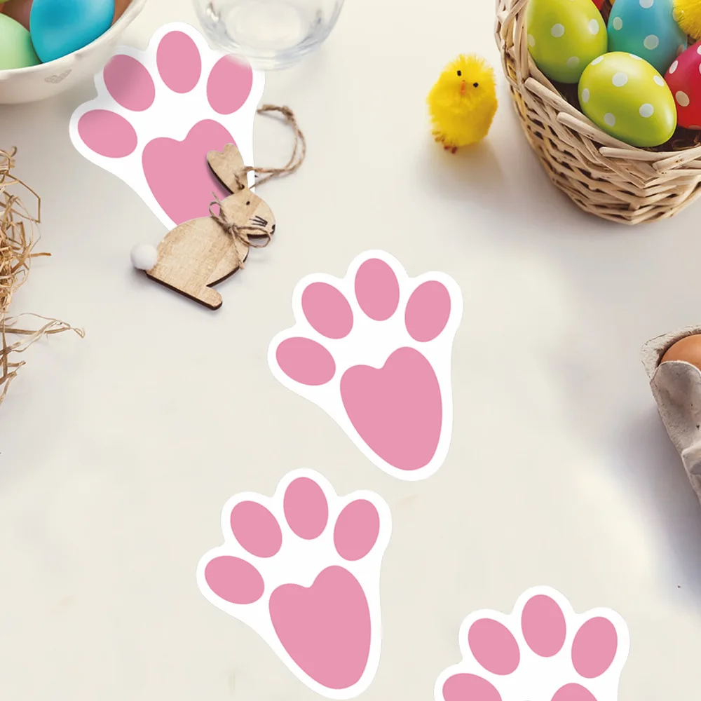 Rabbit footprints sticker happy holiday decoration floor stickers wall stickers for kids rooms living room decoration decals
Rabbit footprints sticker happy holiday decoration floor stickers wall stickers for kids rooms living room decoration decals