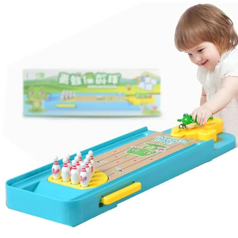 Mini Desktop Bowling Game Toy Funny Indoor Parent-Child Interactive Table Sports Game Toy Bowling Educational Gift For Kids
Mini Desktop Bowling Game Toy Funny Indoor Parent-Child Interactive Table Sports Game Toy Bowling Educational Gift For Kids