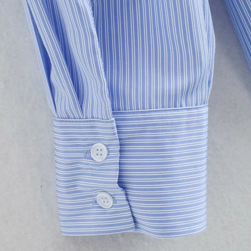 ZA 2020 New Fashion Women stripe chiffon shirt Turn down Collar Blouses Long Sleeve Chiffon Shirt Casual Loose Tops
ZA 2020 New Fashion Women stripe chiffon shirt Turn down Collar Blouses Long Sleeve Chiffon Shirt Casual Loose Tops