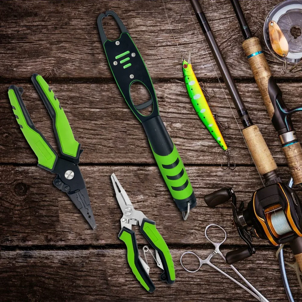 New Arrival New Color Fishing Lip Grips With 15KGS Scale Portable Fish Gripper With Soft Rubber Handle Fishing Controller
New Arrival New Color Fishing Lip Grips With 15KGS Scale Portable Fish Gripper With Soft Rubber Handle Fishing Controller